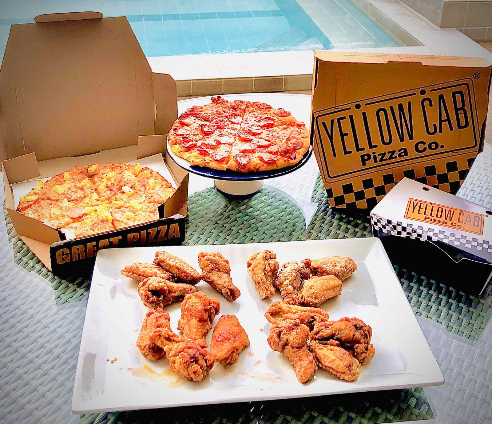 Pizza 'N Wings Pack from Yellow Cab - The Busy Queen P